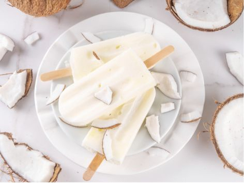 paletas de coco