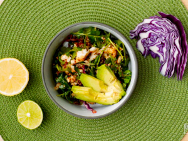 Image of Fish Taco Salad article