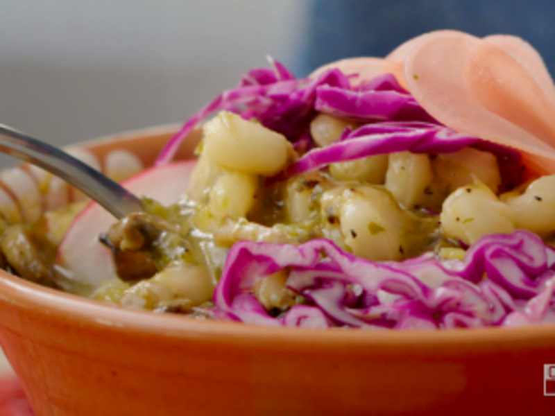 Image of Mushroom Green Pozole article