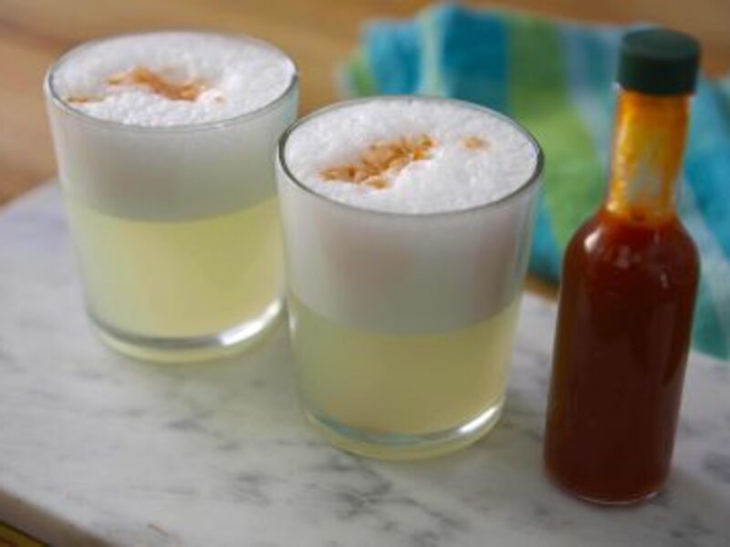 Image of The Best: Summer Happy Hour Recipes - Pisco Sour With A Hot Twist article