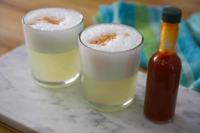 The Best: Summer Happy Hour Recipes - Pisco Sour With A Hot Twist